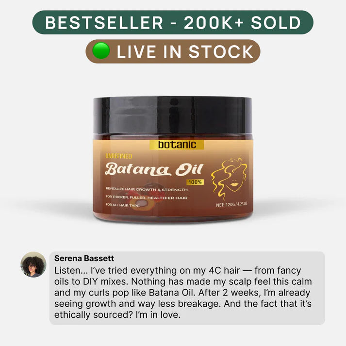 Original Batana Natural Hair Growth Ultimate Bundle Set