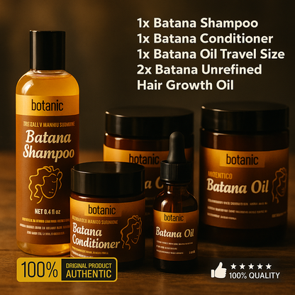 Original Batana Natural Hair Growth Ultimate Bundle Set